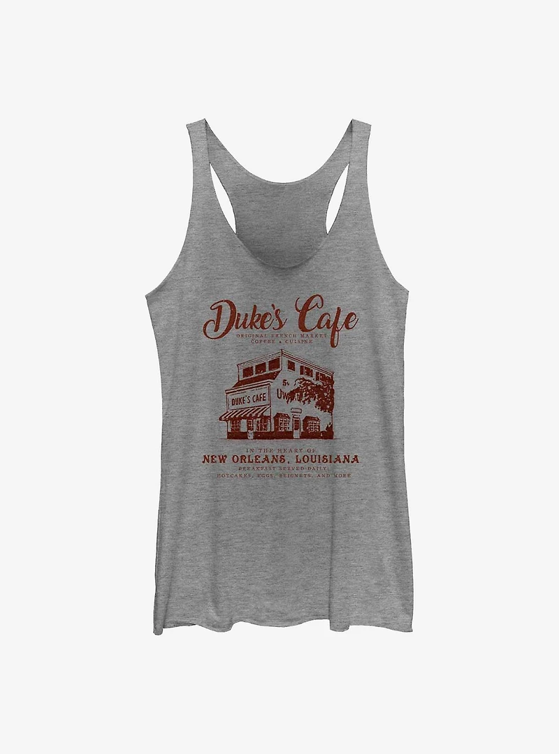 Disney the Princess and Frog Duke's Cafe Womens Tank Top