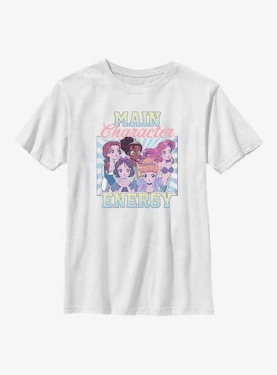 Disney Cinderella Main Character Energy Youth T-Shirt