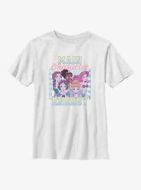 Disney Cinderella Main Character Energy Youth T-Shirt