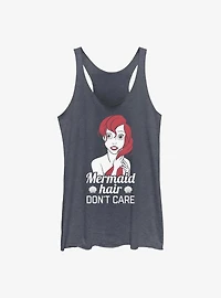 Disney The Little Mermaid Hair Don't Care Womens Tank Top