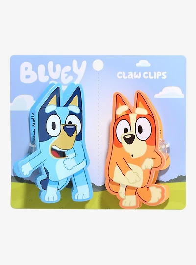Bluey Bingo Claw Hair Clip Set