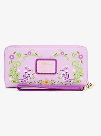 Loungefly Disney Tangled Flynn Rider & Maximus Frame Lenticular Wristlet Wallet