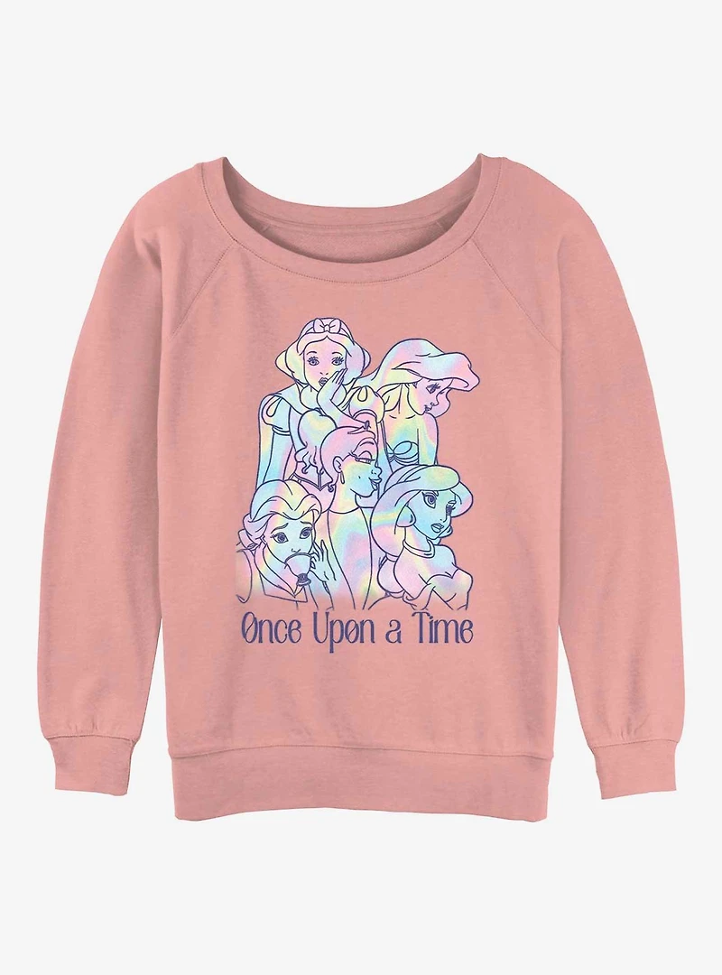 Disney Snow White and the Seven Dwarfs Dreamy Princesses Womens Slouchy Sweatshirt