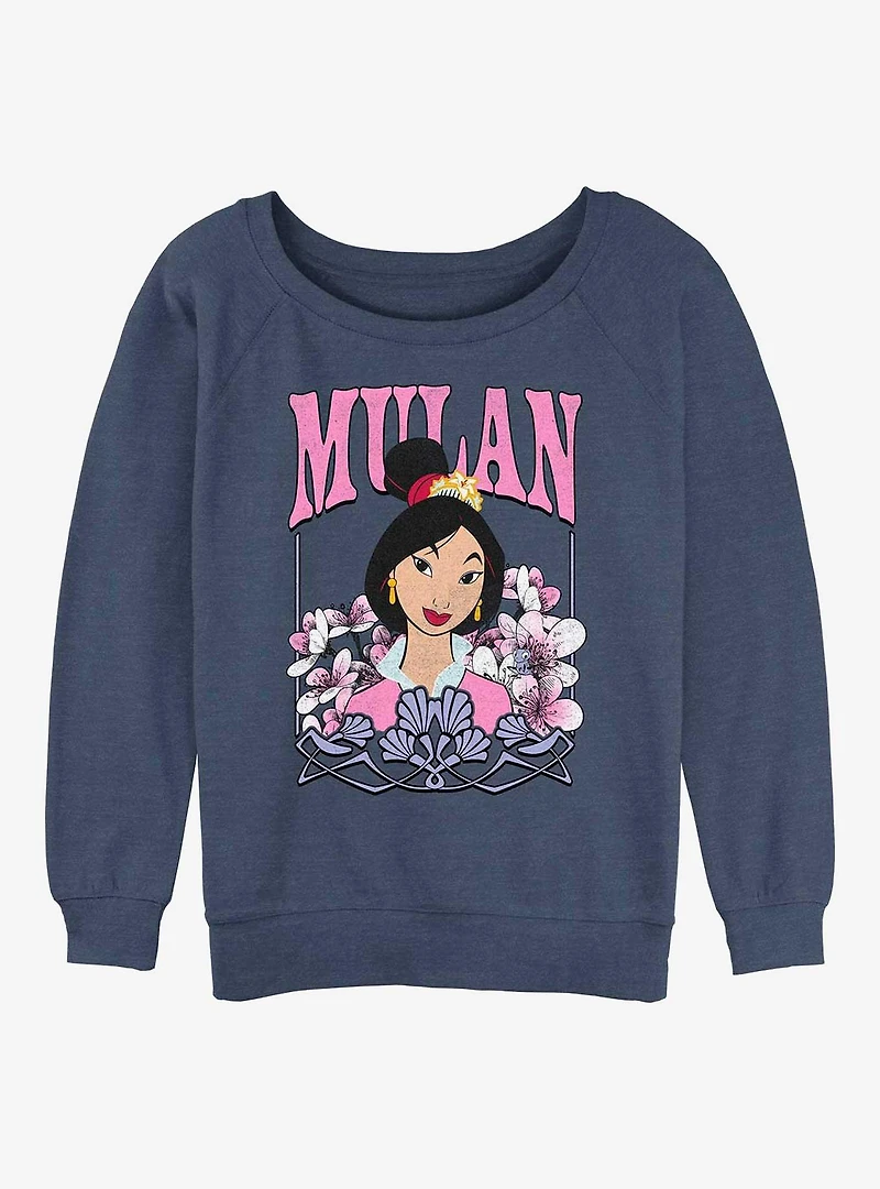 Disney Mulan Nouveau Womens Slouchy Sweatshirt