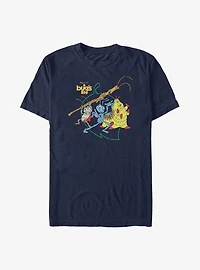 Disney Pixar A Bug's Life Big Leaf Francis Flik and Heimlich T-Shirt