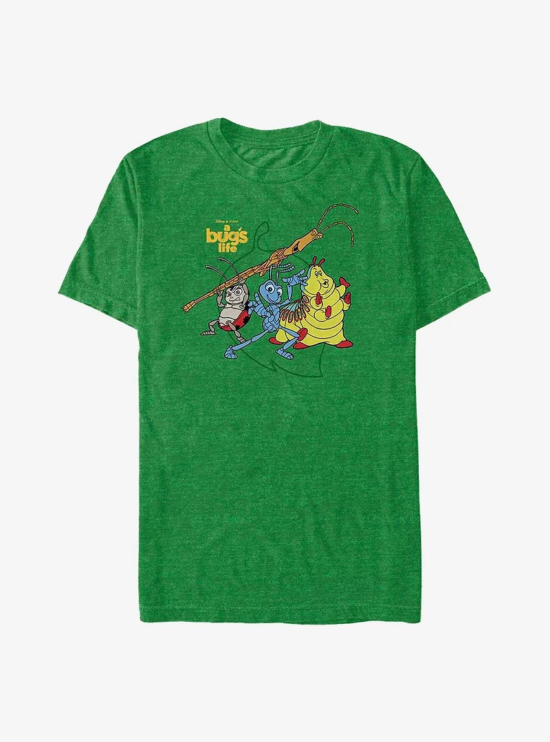 Disney Pixar A Bug's Life Big Leaf Francis Flik and Heimlich T-Shirt