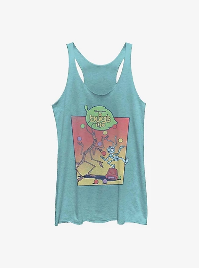 Disney Pixar A Bug's Life Slim and Flik Juggle Girls Tank