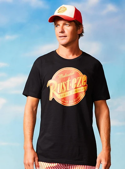 Disney Pixar Cars Rusteze Logo T-Shirt