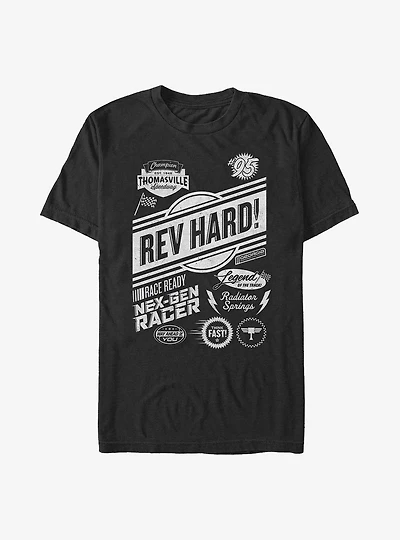 Disney Pixar Cars Rev Hard Nex-Gen Racer T-Shirt