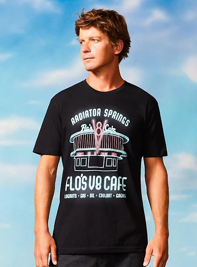 Disney Pixar Cars Flo's V8 Cafe T-Shirt