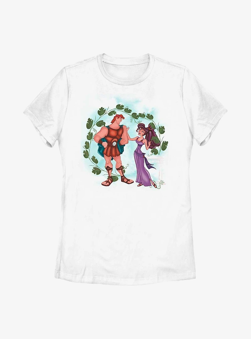 Disney Hercules Herc And Meg Womens T-Shirt