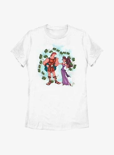 Disney Hercules Herc And Meg Womens T-Shirt