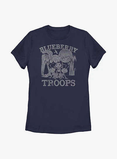 Disney Pixar A Bug's Life Blueberry Troops Womens T-Shirt