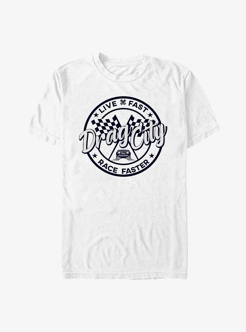 Disney Pixar Cars Drag City Badge T-Shirt