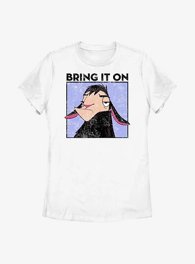 Disney The Emperor's New Groove Kuzco Bring It On Womens T-Shirt