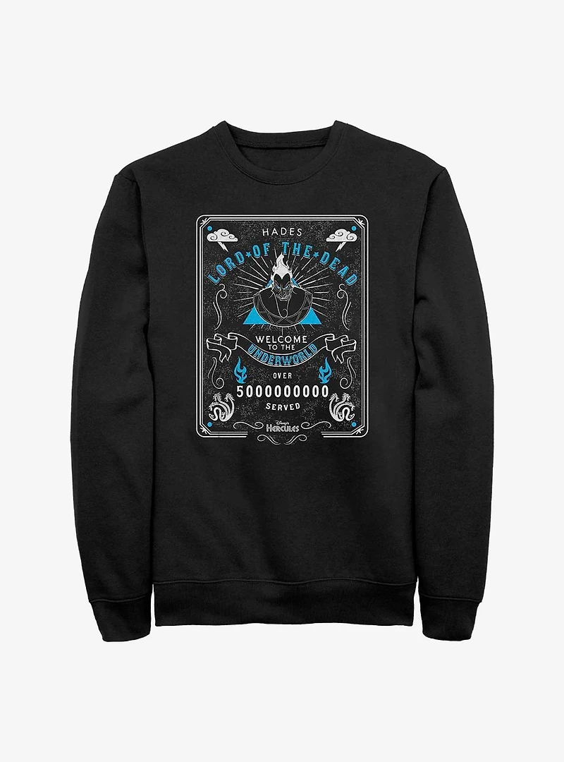 Disney Hercules Hades Lord Of The Dead Sweatshirt