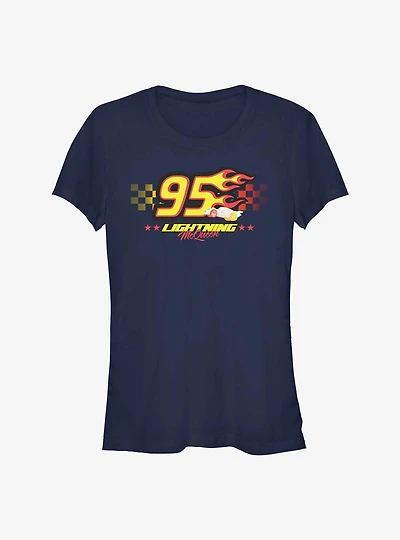 Disney Pixar Cars Race Flames Girls T-Shirt
