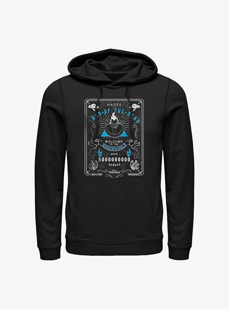 Disney Hercules Hades Lord Of The Dead Hoodie