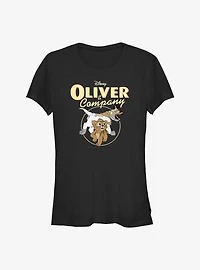 Disney Oliver & Company Oliver and Dodger Girls T-Shirt