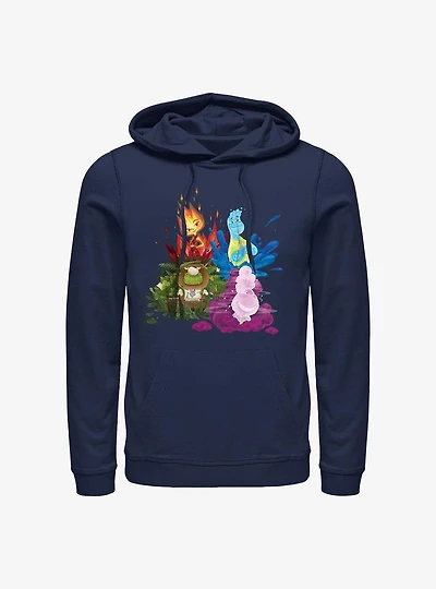 Disney Pixar Elemental Elemental Friends Hoodie