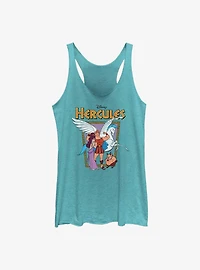 Disney Hercules Hero Group Womens Tank Top