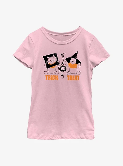 Disney Winnie The Pooh Impoohstor Trick or Treat Youth Girls T-Shirt