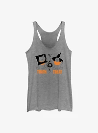 Disney Winnie The Pooh Impoohstor Trick or Treat Womens Tank Top