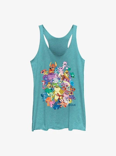 Disney Lilo & Stitch Experiment Dogpile Womens Tank Top