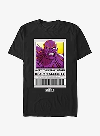 Marvel What If...? Head Of Security Happy The Freak Hogan T-Shirt