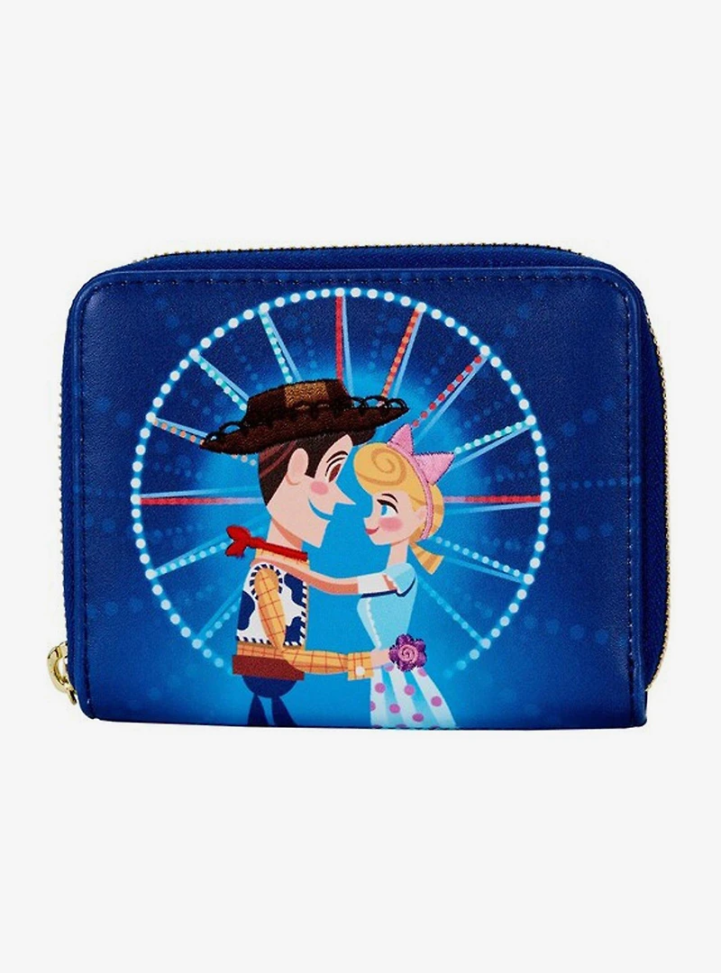 Loungefly Disney Pixar Toy Story Moment Woody Bo Peep Zip Wallet