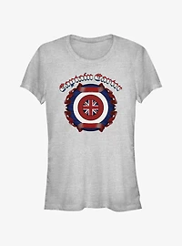 Marvel What If...? Captain Carter Shield Girls T-Shirt