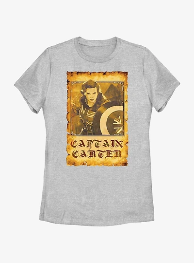 Marvel What If...? Captain Carter Poster Womens T-Shirt