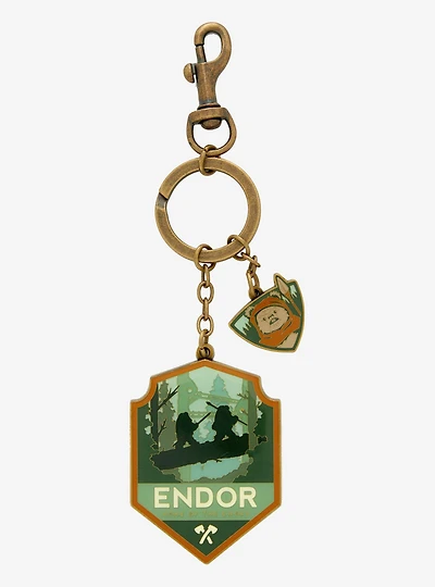 Star Wars Endor Multi-Charm Keychain — BoxLunch Exclusive