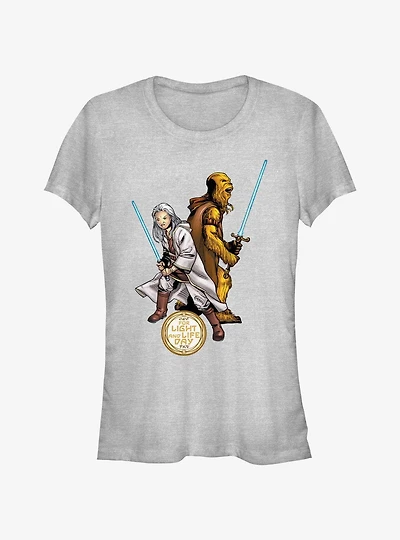 Star Wars Life Day Back To Back Girls T-Shirt
