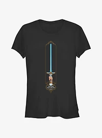 Star Wars Life Day The High Republic Lightsaber Girls T-Shirt