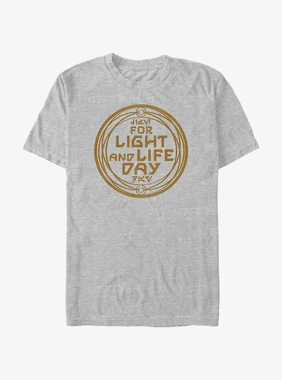 Star Wars For Light and Life Day Badge T-Shirt