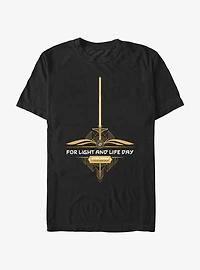 Star Wars Life Day The High Republic Lightsaber T-Shirt