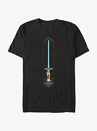Star Wars Life Day The High Republic Lightsaber T-Shirt