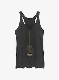 Star Wars Life Day The High Republic Lightsaber Outline Girls Tank