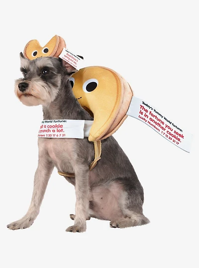 Yummy World Fortune Cookie Pet Costume