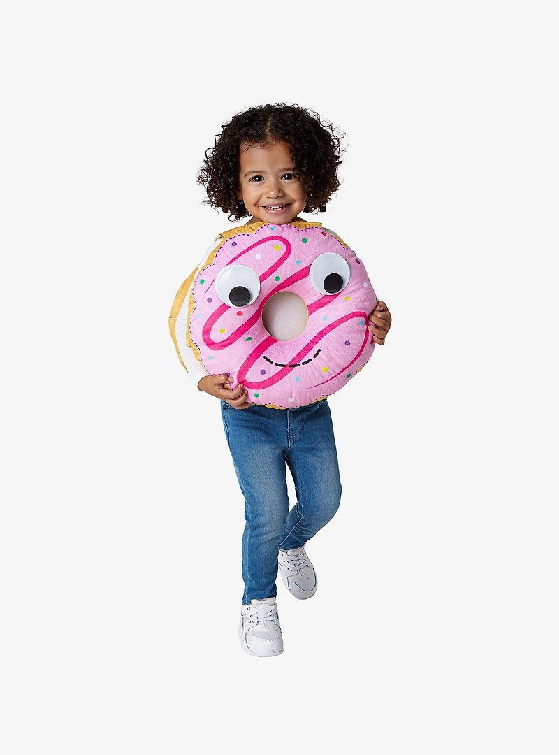 Yummy World Pink Donut Toddler Youth Costume
