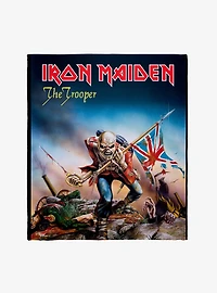 Iron Maiden The Trooper Throw Blanket