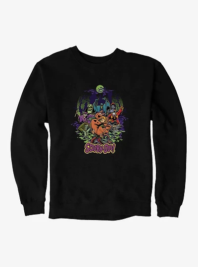 Scooby-Doo Monsters In The Night Sweatshirt