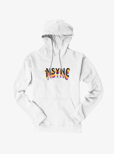 NSYNC Rainbow Fade Logo Hoodie