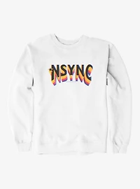 NSYNC Rainbow Fade Logo Sweatshirt
