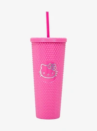 Hello Kitty Pink Pyramid Acrylic Travel Cup