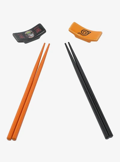 Naruto Shippuden Chopstick and Rest Set