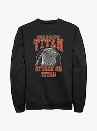 Attack on Titan Colossus Titan Jersey Sweatshirt
