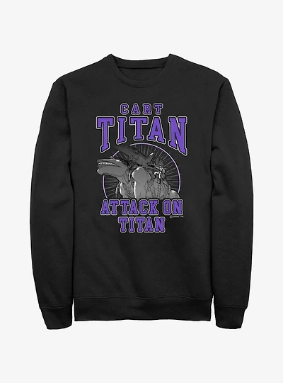 Attack on Titan Cart Titan Jersey Sweatshirt