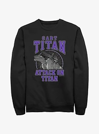 Attack on Titan Cart Titan Jersey Sweatshirt
